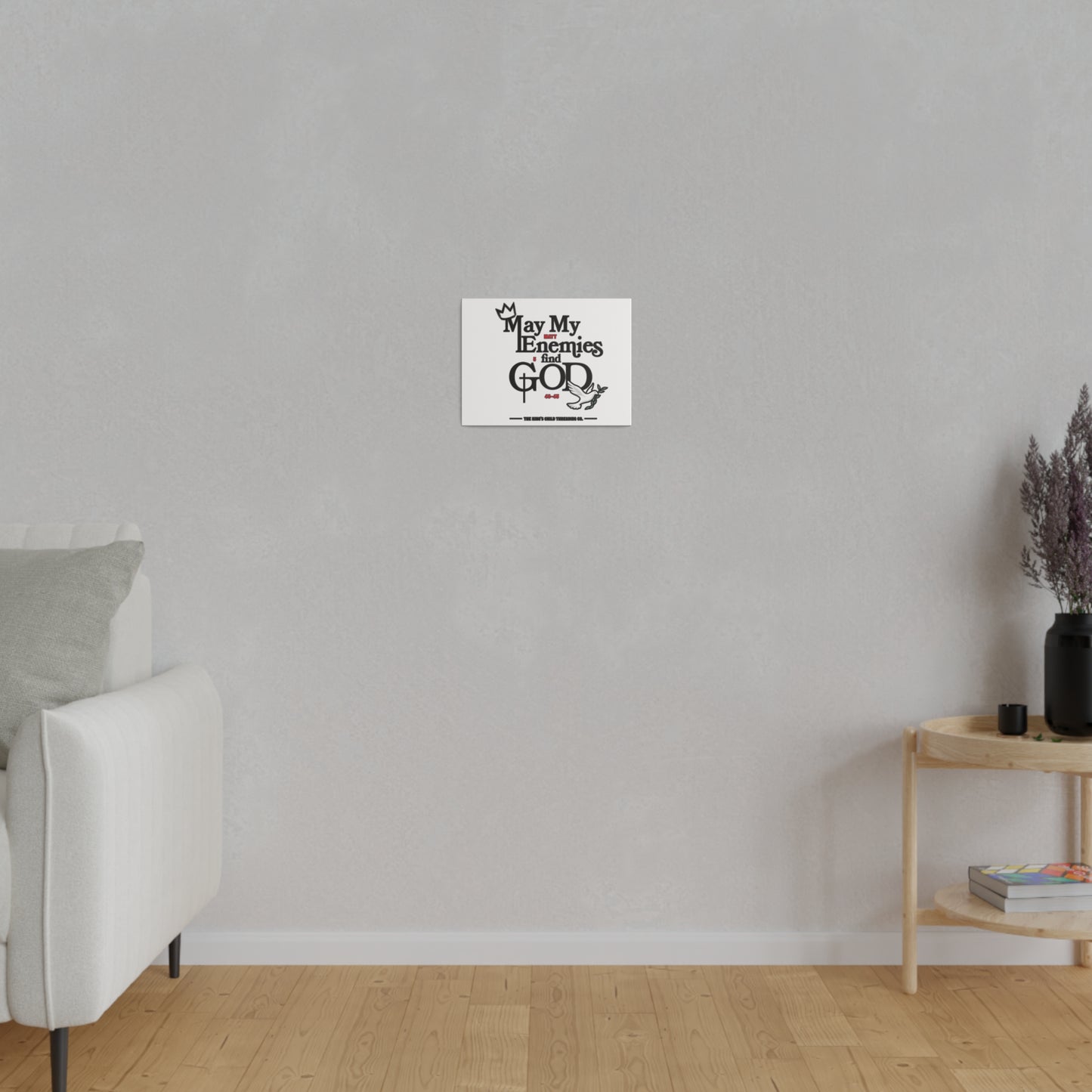 TKC™️ May My Enemies Find GOD (Matte Canvas)