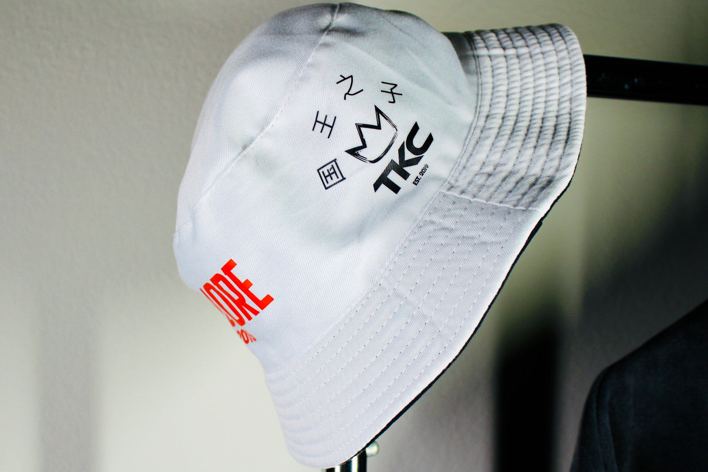 TKC™️ SINNOMORE: Crk$ & Whr$(White Mens Bucket hat)