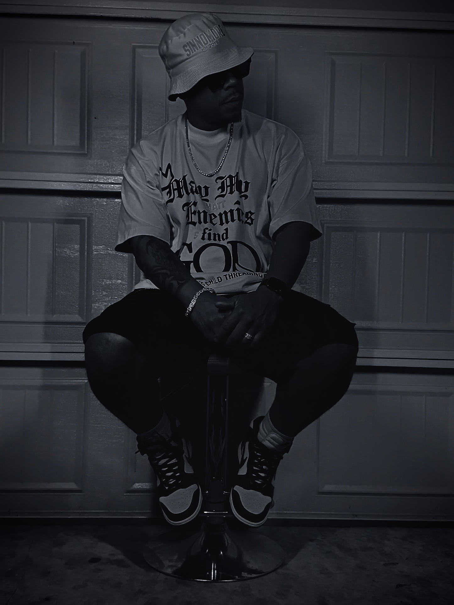 TKC™️ SINNOMORE : May My Enemies Find GOD boxy tee