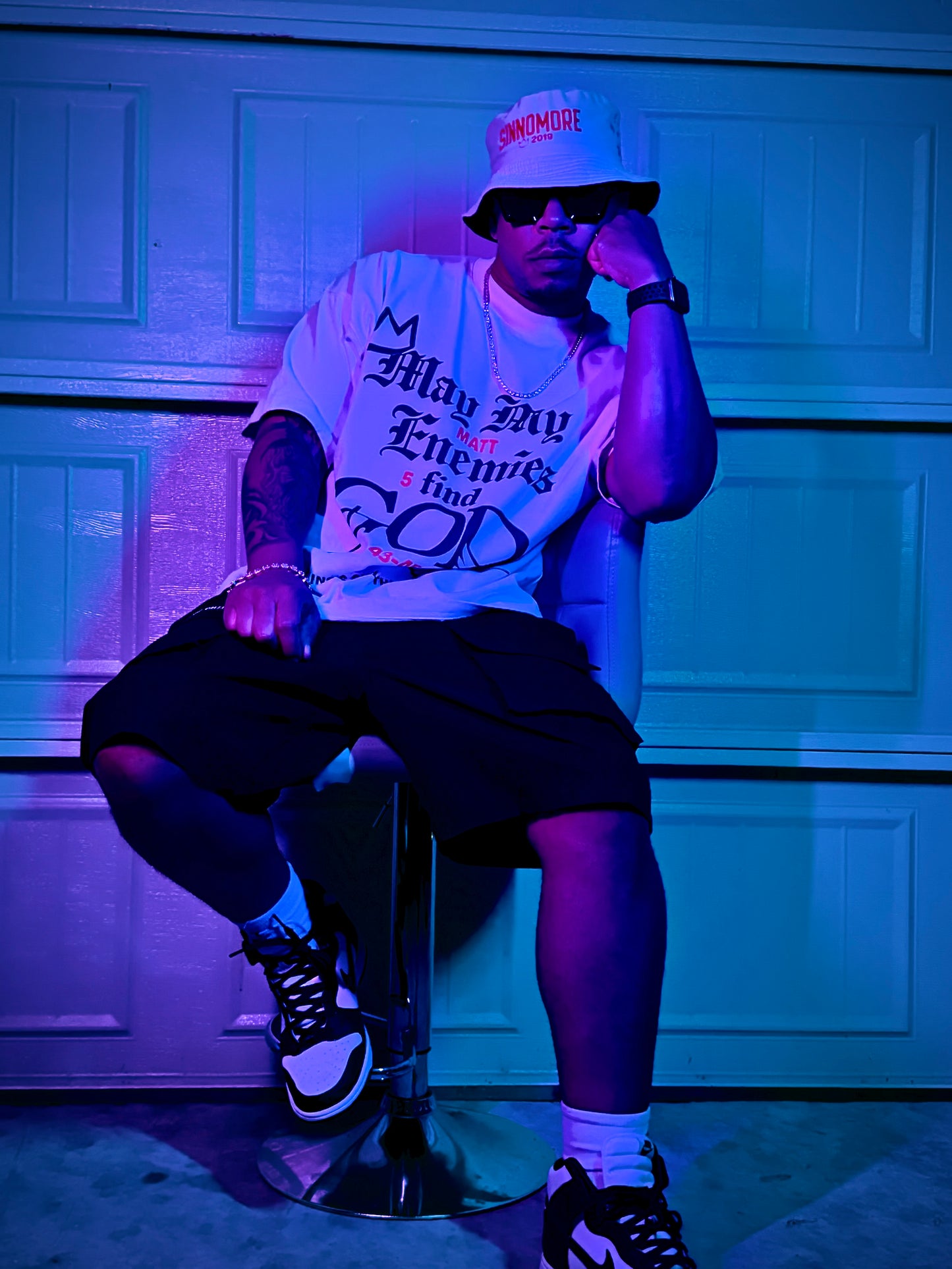 TKC™️ SINNOMORE : May My Enemies Find GOD boxy tee