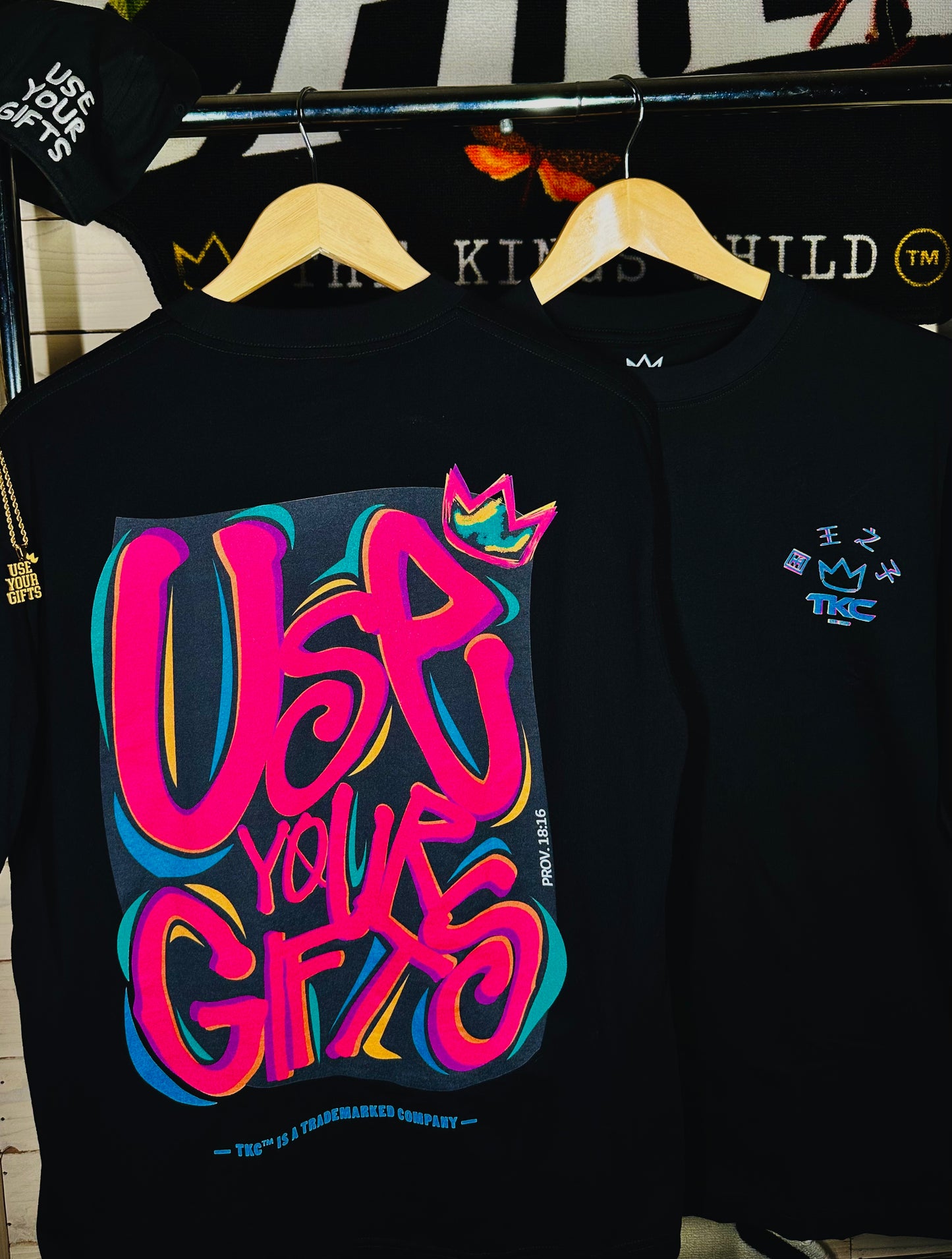 TKC™️ Use Your Gifts “Festival” & “Graffiti” Shirts