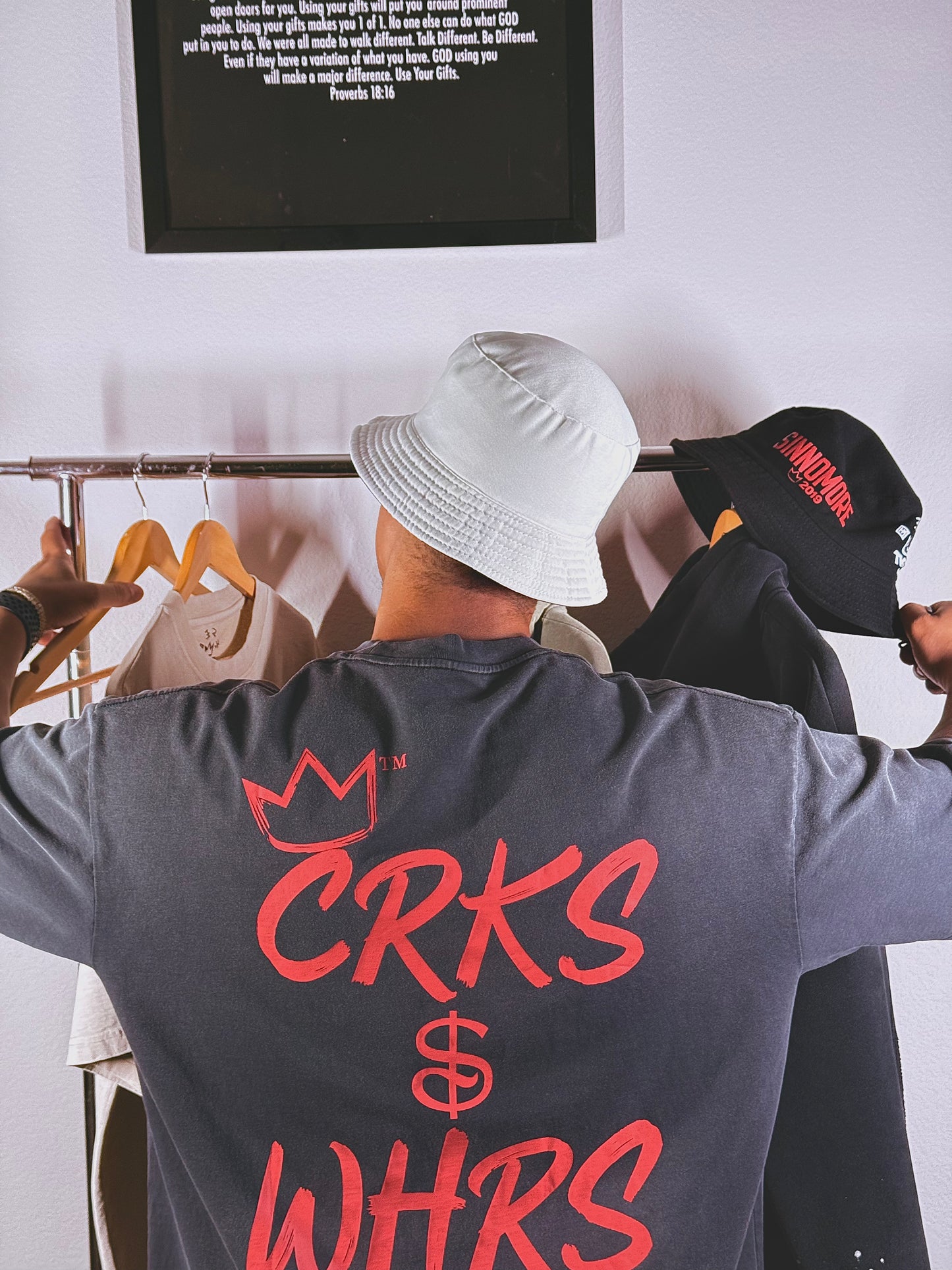 TKC™️ SINNOMORE : Crk$ & Whr$ (Black Shirt)