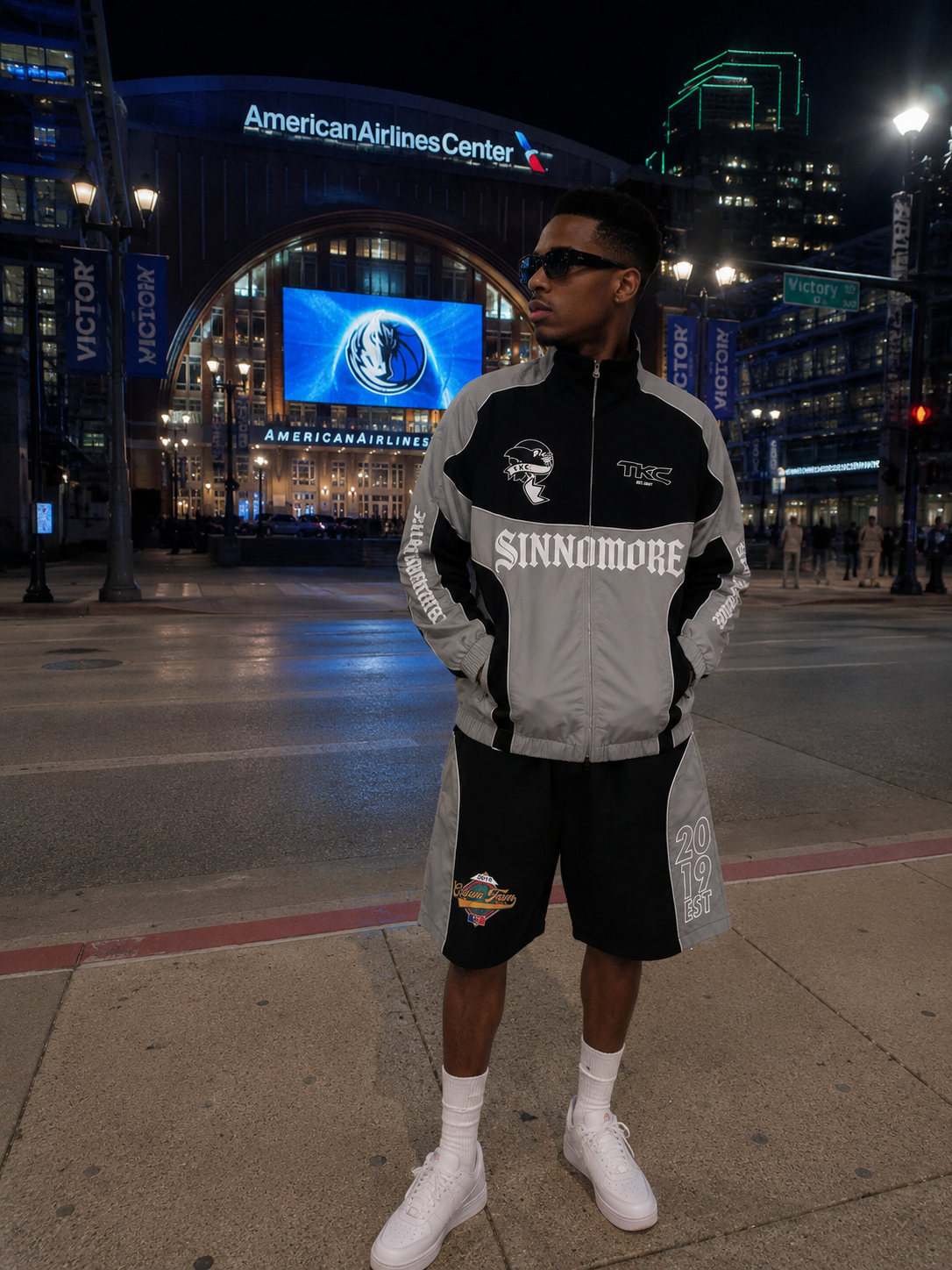 TKC™️ SINNOMORE Wind Breaker Short Set