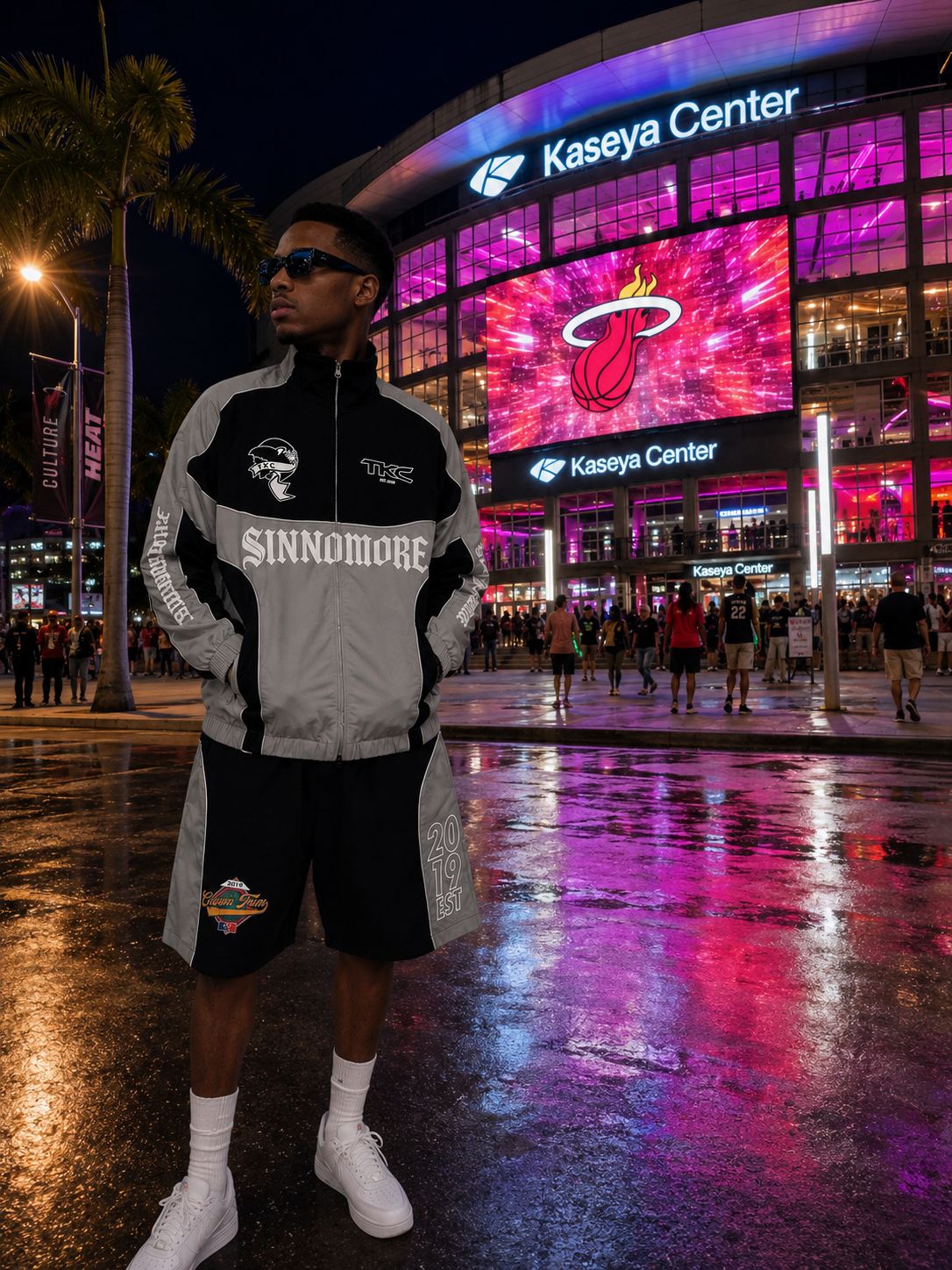 TKC™️ SINNOMORE Wind Breaker Short Set