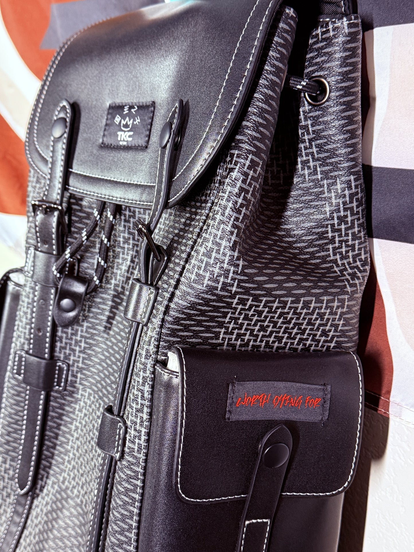 TKC™️ “Worth Dying For” Carry On Knapsack