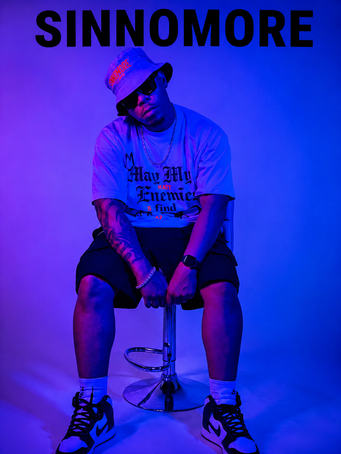 TKC™️ SINNOMORE : May My Enemies Find GOD boxy tee